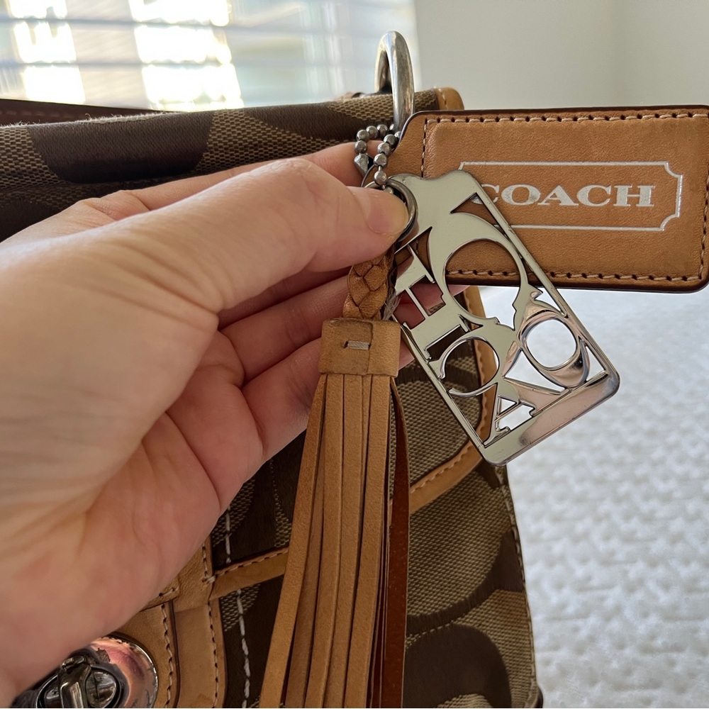 Coach 70th Anniversary Limited Edition Tote with Charms - Picture 2 of 11